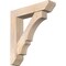Ekena Millwork Balboa Slat Smooth Bracket w/ Offset Brace, Douglas Fir, 7 1/2"W x 34"D x 38"H BKT0806X34X38BOA06SDF - alternate 1